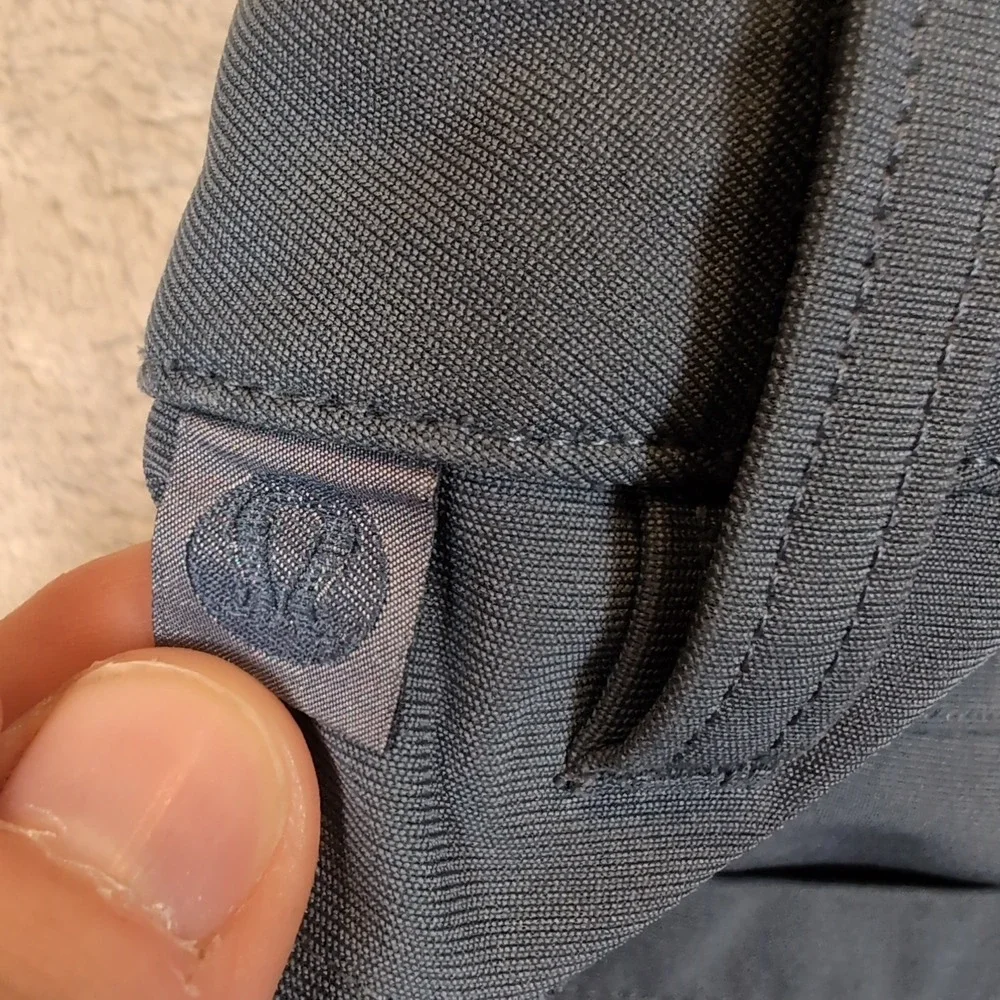 Lululemon ABC Pant Slim Mens 30x27 Blue Warpstreme‎ Performance Trousers